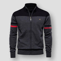 Gestreifte Schulter-Trainingsjacke - Ruben