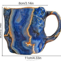 Handcrafted Mineral Crystal Cup 8