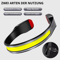 Leistungsstarke Stirnlampe mit breitstrahlender LED - BrightBeam