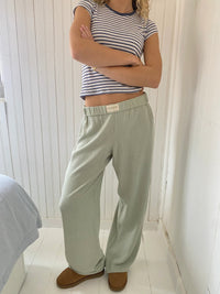 Damen-Loungebroek mit Streifendesign – Elvira
