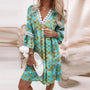 Bedrucktes Lockeres Kleid - Amara