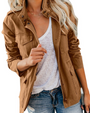 Damen Übergangsjacke mit Reißverschluss und Taschen – Selvara
