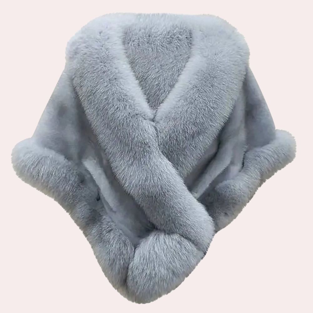 Warmer Pelzschal für Damen - Elin
