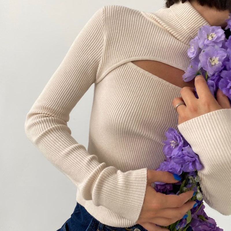 Sofie Stilvoller Pullover | Ein sexy & legerer Damenpullover
