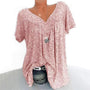 Damen Boho Sommerbluse mit Blumenmuster - Celeste