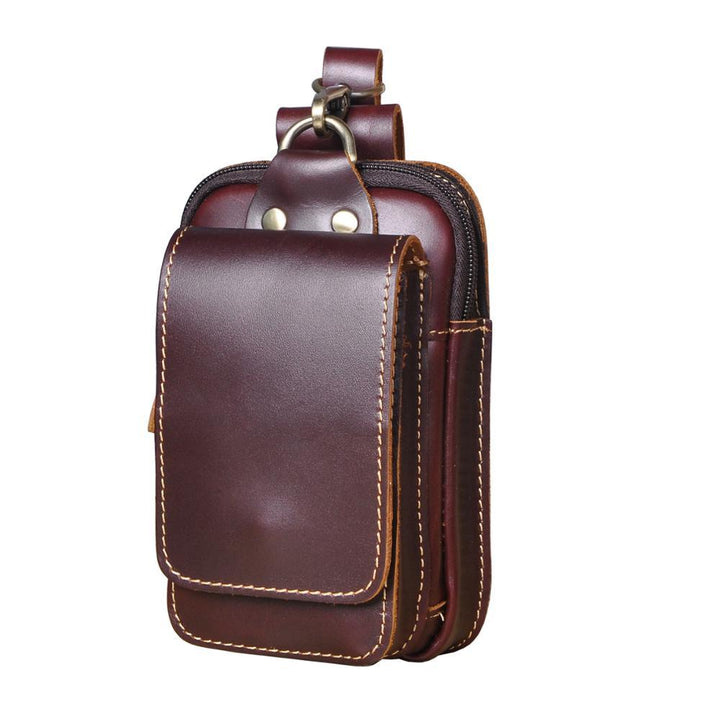 Leder Herren Bauchtasche - LeatherGuard Pro