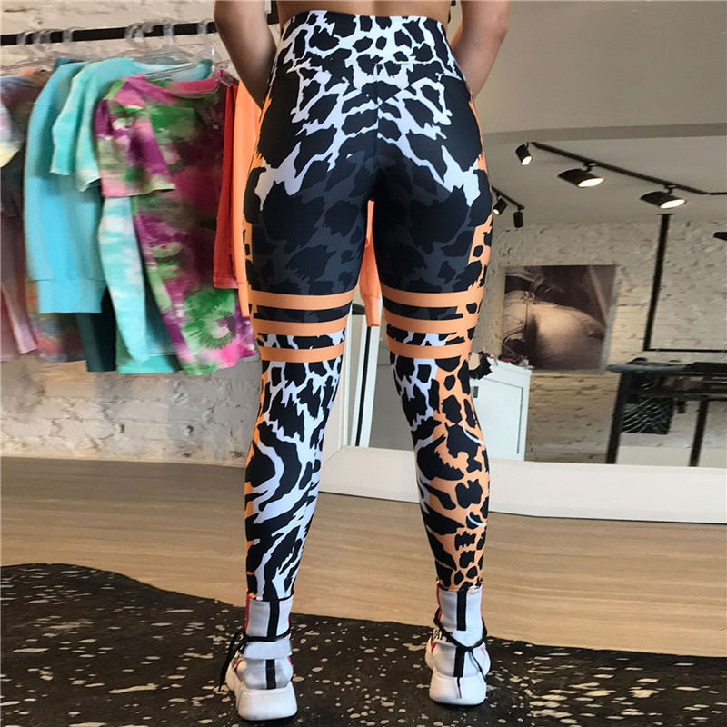 Ebba Sports Leggings | Unique Print, Push-Up Model & Stretch