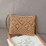 Gwen Gewebte Schultertasche | Sommerliche & Stilvolle Damentasche