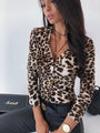 Tatiana Pullover | Sexy & stilvoller Pullover mit Tiermuster