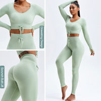Rikky Geripptes Fitness Set | Ideal für alle Sport- und Yogaaktivitäten!