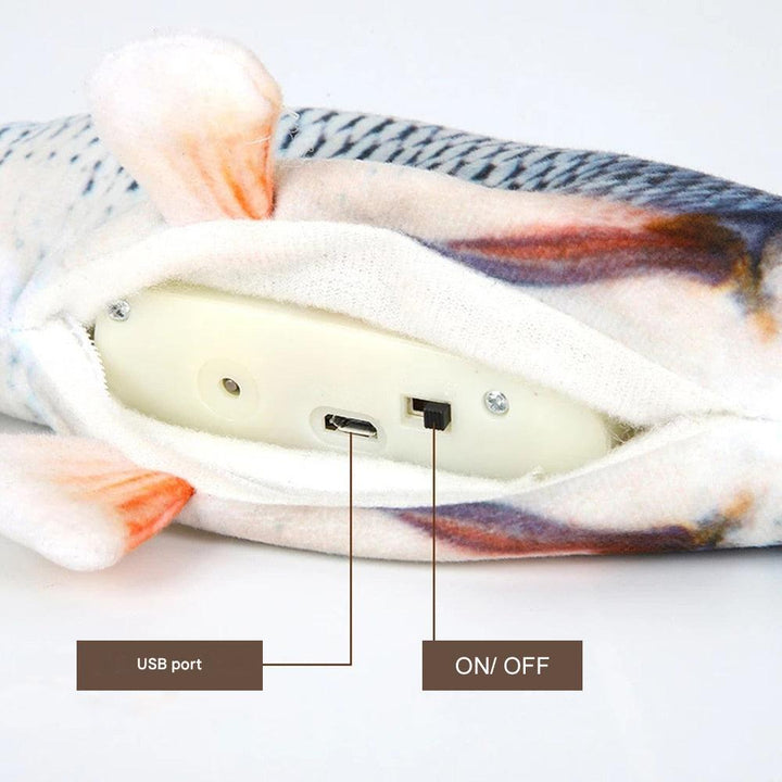 Interactive Toy Fish for Dogs - FlippyFish