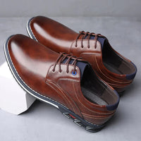 Orthopädische Herrenschuhe aus Leder – Finn
