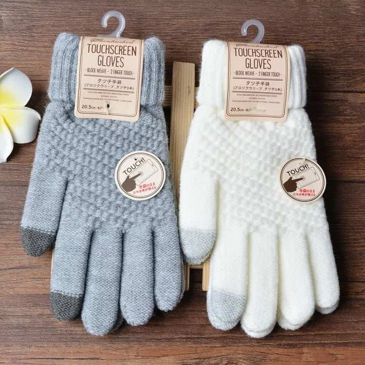 Ava Knitted Gloves | Stylish and Functional