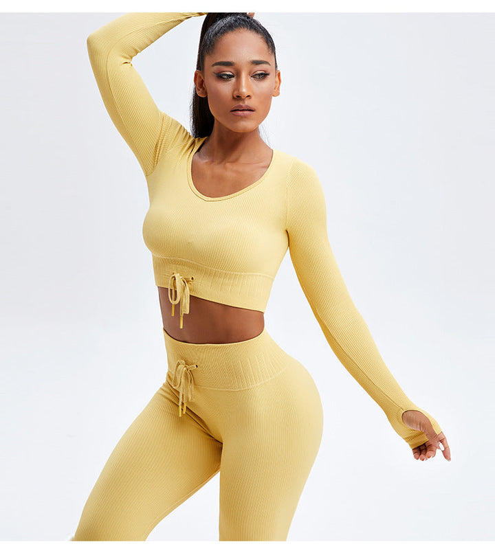 Rikky Geripptes Fitness Set | Ideal für alle Sport- und Yogaaktivitäten!