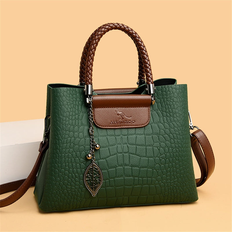 Luxuriöse Damenhandtasche aus Leder - Amara