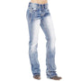 Damen Bootcut Jeans mit Flaggen-Details – Madison