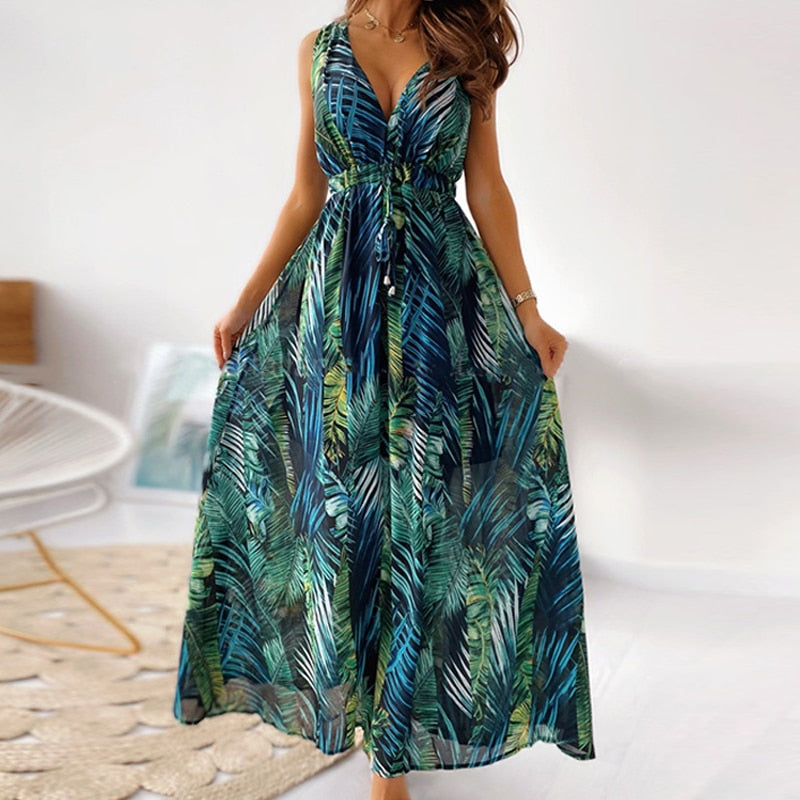 Mara Maxikleid | Ein sommerliches, stilvolles langes Kleid