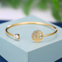 Verstellbares Lebensbaum Armband - Elowen
