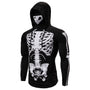 Herren Hoodie mit integriertem Totenkopf-Maske – Herbst-Edition ShadowX