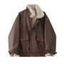 Amanda Leder Winterjacke | Vintage & Stilvoll