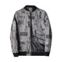 Herren Bomberjacke mit abstraktem Muster - Enzo