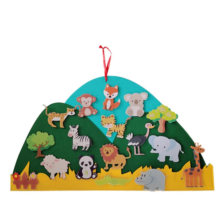 DIY Felt Board for Children - AnimalAdventure