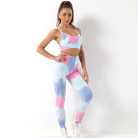 Donna Sport Set (Long) | A unique Tie Dyed workout set!