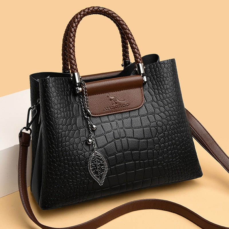 Luxuriöse Damenhandtasche aus Leder - Amara