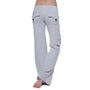 Damen Bootcut Cargohose mit Taschen - Isabella
