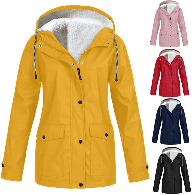 Jeanne Outdoor-Jacke | Wasserdicht, winddicht & weich gefüttert