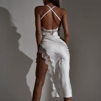 Ava Sexy Evening Dress | An elegant dress with lace details