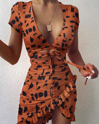 Britney Sommerkleid | Sexy Wickelkleid für den Sommer
