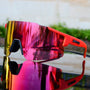 Sportliche verspiegelte Fahrradsonnenbrille – Veloshade