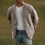 Herren-Cardigan mit taillierter Passform – Dario