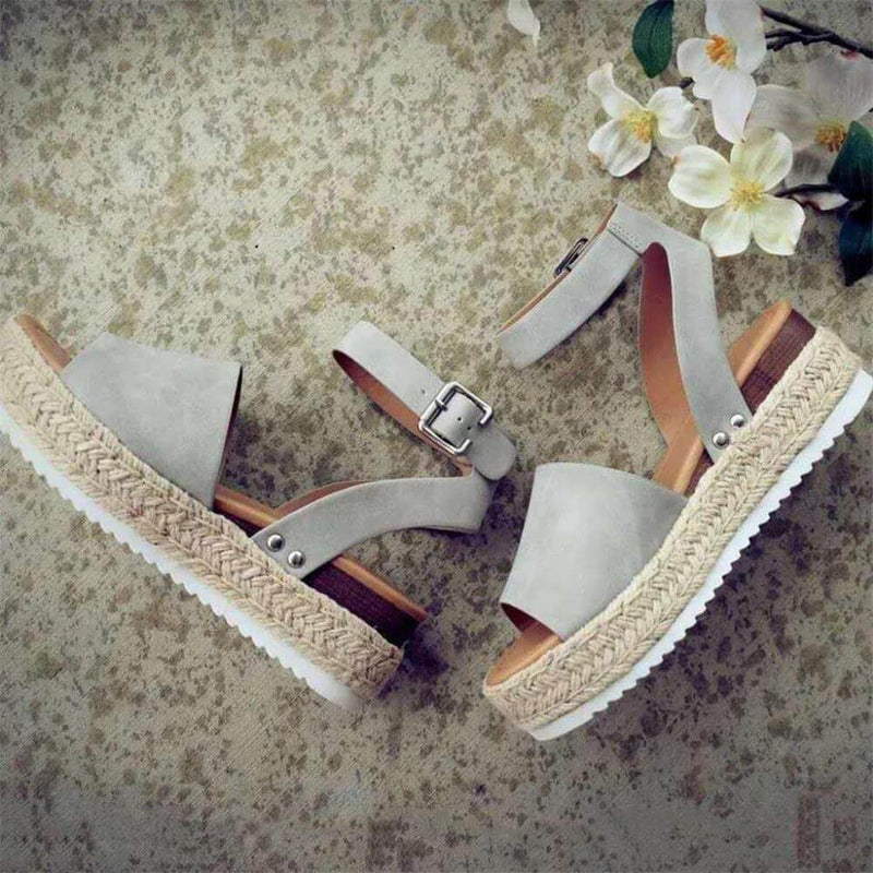 Modische Damen Espadrille Sommerschuhe – Liv