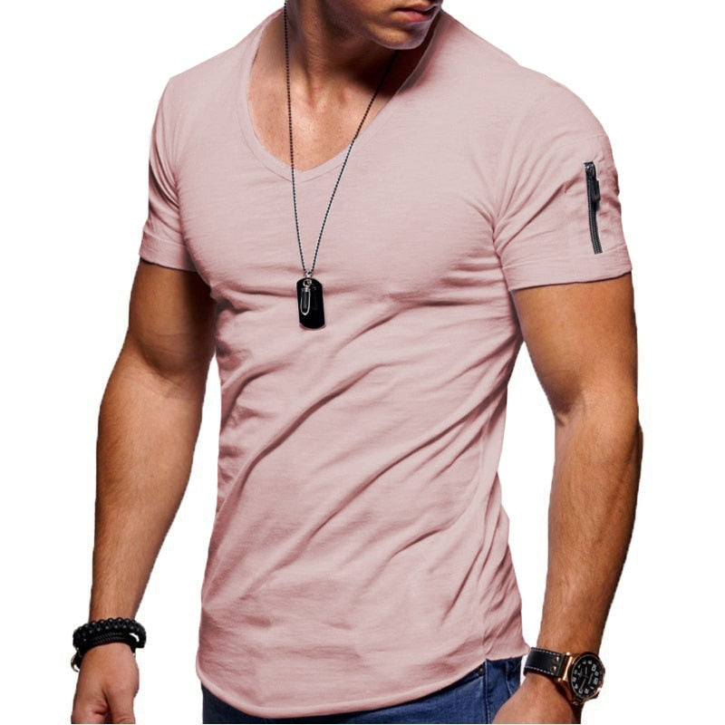 Herren V-Ausschnitt Sportshirt – Milan