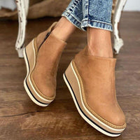 Bequeme Plateau-Stiefeletten – Mira
