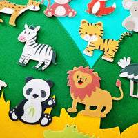 DIY Felt Board for Children - AnimalAdventure