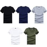 Slim Fit V-neck T-shirt men – Jonas
