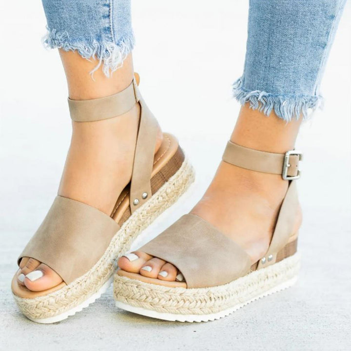 Modische Damen Espadrille Sommerschuhe – Liv
