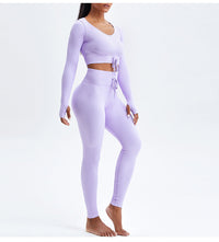 Rikky Geripptes Fitness Set | Ideal für alle Sport- und Yogaaktivitäten!