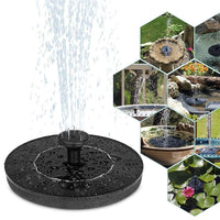 Zenn solar-powered water fountain | A beautiful addition to the garden