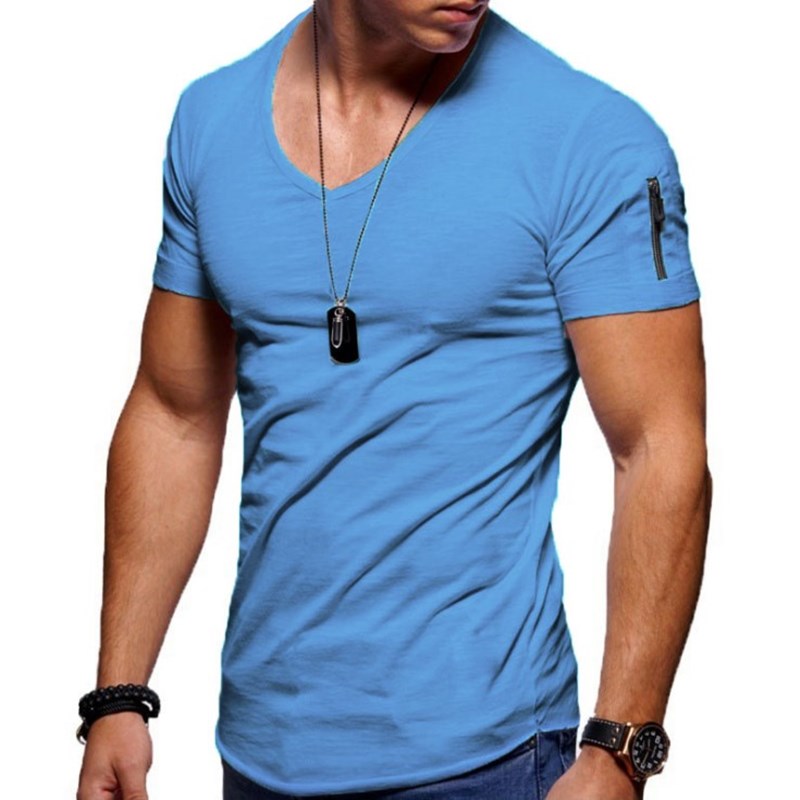 Herren V-Ausschnitt Sportshirt – Milan