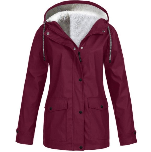 Jeanne Outdoor-Jacke | Wasserdicht, winddicht & weich gefüttert
