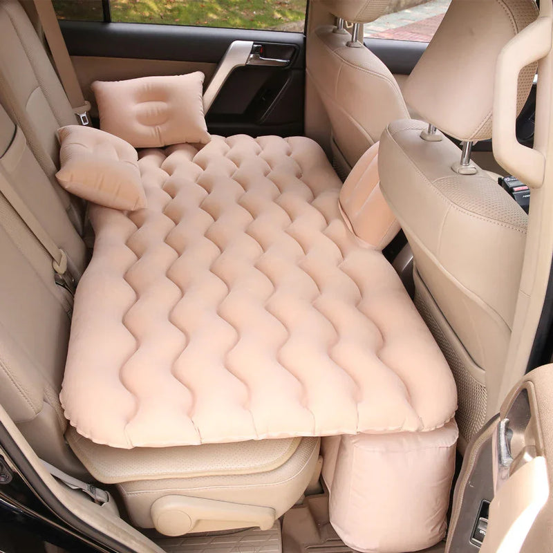 Aufblasbare Auto-Reisematratze mit Kissen & Reparaturset - RoadRest