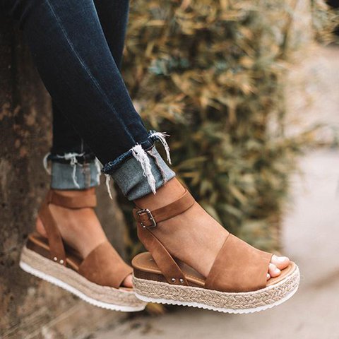 Modische Damen Espadrille Sommerschuhe – Liv