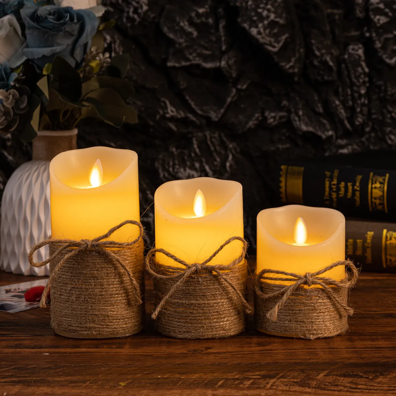 Stimmungsvolle LED-Kerzen - GlowFlicker