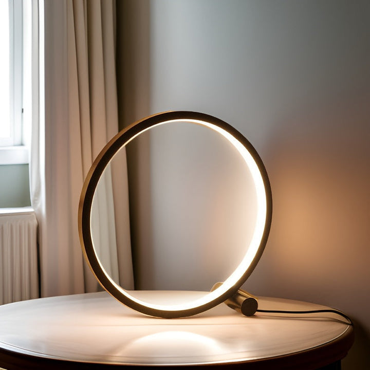 Minimalistische dimmbare Tischlampe - EclipseAura Lamp