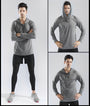 Stilvolles und bequemes Fitness-Sweatshirt mit Kapuze - Niko