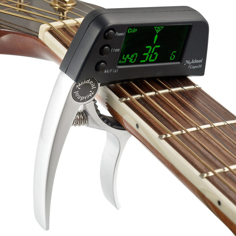 2-in-1 Gitarren-Capo & Tuner – TuneGrip